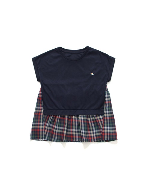 Arnold Palmer(アーノルドパーマー)の「ガーゼドッキング プルオーバー(Tシャツ/カットソー・キッズ・ベージュ/ネイビー/ブラック・95cm/105cm/115cm/125cm/135cm/145cm)」の3枚目の写真