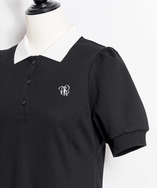 セール】【WEB限定】ロゴ刺繍ポロワンピ（ワンピース）｜NOELA