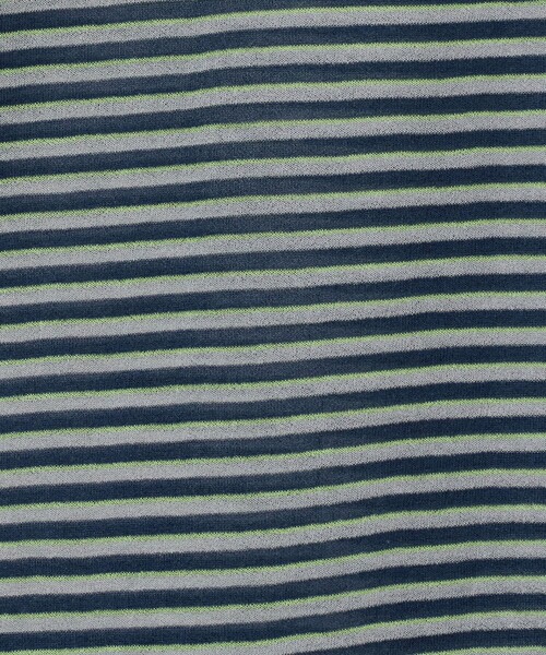 6(ロク)の「<6(ROKU)>コットンナイロン シアーボーダーTシャツ(Tシャツ/カットソー・レディース・グレー系/ベージュ・FREE)」の9枚目の写真