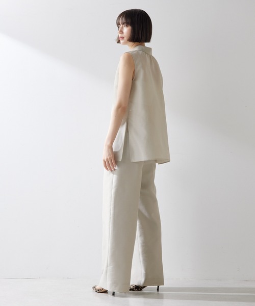 whim gazette ウィムガゼット　シアーハイウエストパンツ Whim Gazette パンツ シアーハイウエストパンツ レディース