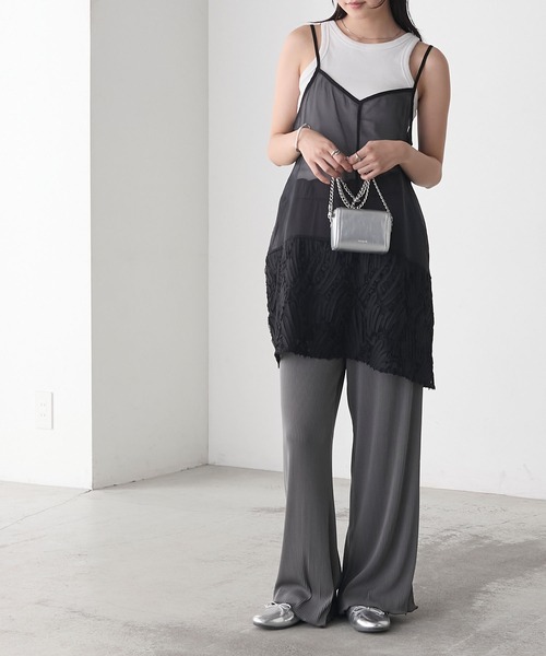 ジバンシィ ウールプリーツパンツ ブラック 古着 90年代 ジバンシィ Givenchy MONSIEUR スリータック
