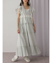 merry jenny | ストライプレースワンピース(ワンピース)