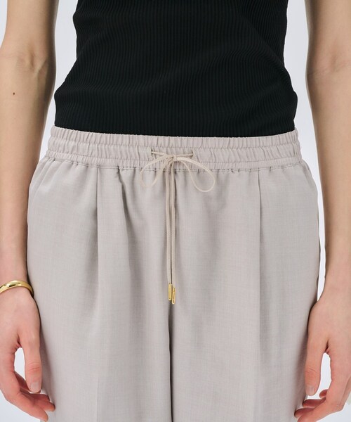 cloenc（クロエンス）の「【セットアップ／手洗い可】ドライタッチイージーテーパードパンツ（その他パンツ・レディース・ダークブラウン/スミクロ/グレー・03/02/01）」の18枚目の写真