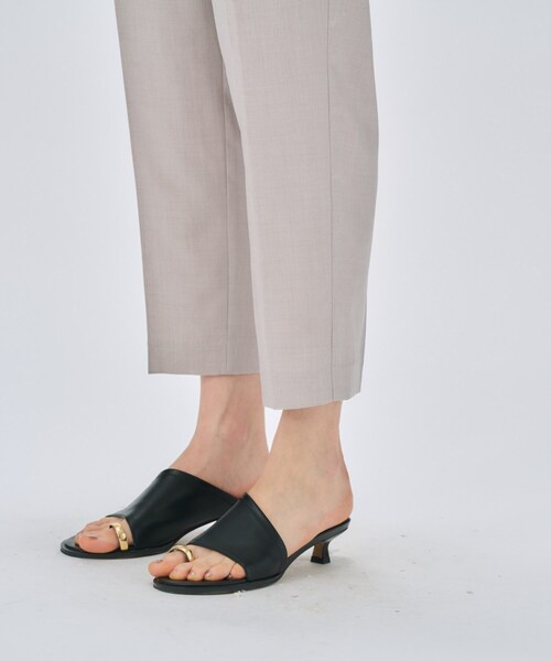 cloenc（クロエンス）の「【セットアップ／手洗い可】ドライタッチイージーテーパードパンツ（その他パンツ・レディース・ダークブラウン/スミクロ/グレー・03/02/01）」の14枚目の写真