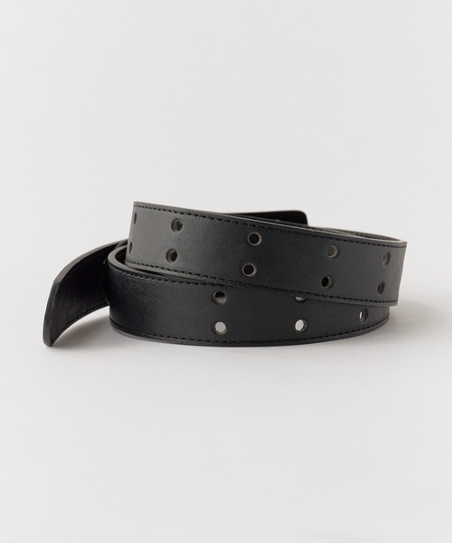THRASHER(スラッシャー)の「THRASHER/スラッシャー Double Pin Belt ベルト 2026新作 再入荷(ベルト・メンズ・ダークブラウン/ブラック・FREE)」の6枚目の写真
