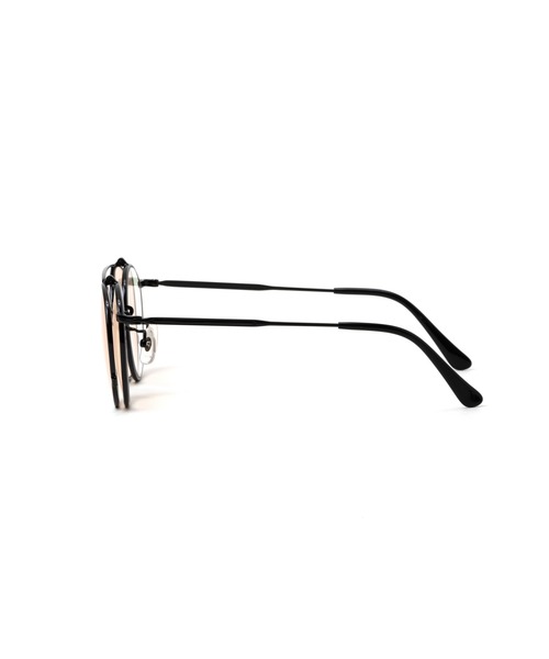 CALEE(キャリー)の「FLIP UP TYPE CIRCLE METAL GLASSES(メガネ・メンズ・ブラック/ブルー/ブラウン/グリーン・FREE)」の12枚目の写真