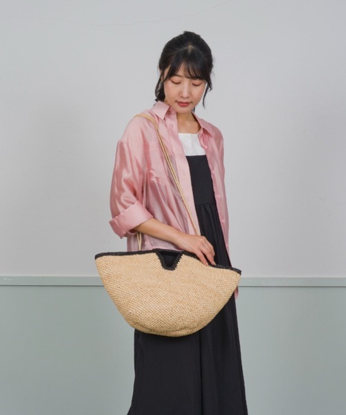 Mal. 【新品未使用】ラフィア かごバッグ ラフィアかごバッグ新商品入荷のお知らせ