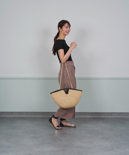 SY NORO ラフィアかごバッグ SY様専用 NORO ラフィアかごバッグ - メルカリ