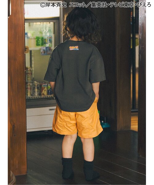 F.O.KIDS（エフオーキッズ）の「【NARUTO-ナルト- 疾風伝 】グラフィックTシャツB（キッズ）（Tシャツ/カットソー・キッズ・オフホワイト/ブラック・100/110/120/130/140）」の4枚目の写真