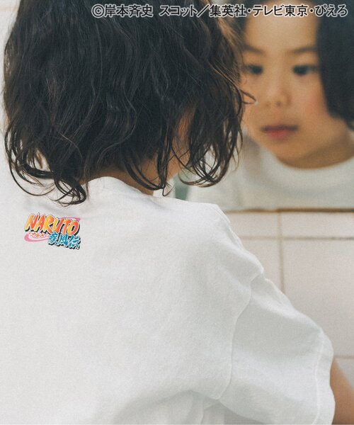 F.O.KIDS（エフオーキッズ）の「【NARUTO-ナルト- 疾風伝 】グラフィックTシャツB（キッズ）（Tシャツ/カットソー・キッズ・オフホワイト/ブラック・100/110/120/130/140）」の8枚目の写真