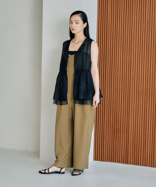 lepsimシアー刺繍アソートノースリブラウス LEPSIM｜シアー刺繍アソートノースリブラウス | Rakuten Fashion