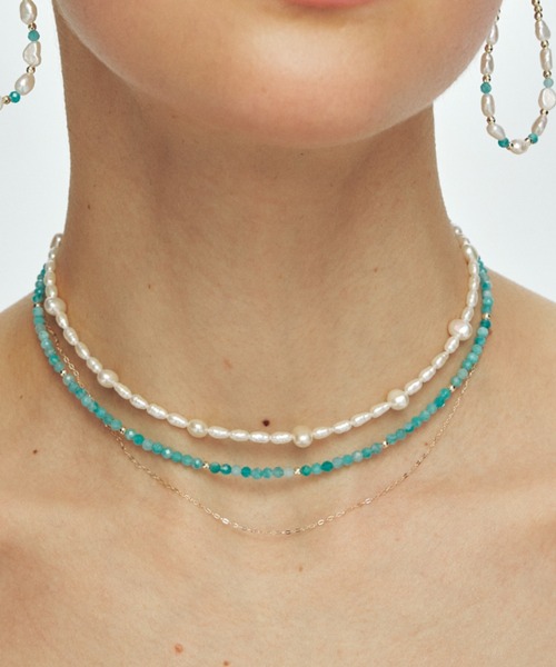 les bonbon】rhythm pearl choker/リズム パール チョーカー 