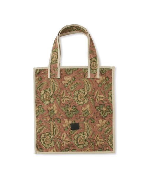 VICKY(ビッキー)の「ハンドブロックプリントトートバッグ(トートバッグ・レディース・ブルー系その他/ピンク系その他/ホワイト系その他・FREE)」の9枚目の写真