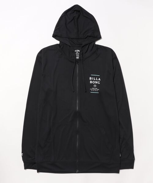 BILLABONG(ビラボン)の「RASH ZIP HOOD(ラッシュガード・メンズ・ホワイト/ブラック・MEDIUM/LARGE)」の2枚目の写真