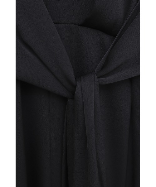 セール】STAND COLLAR WAIST TIE ONEPIECE（ワンピース）｜CLANE