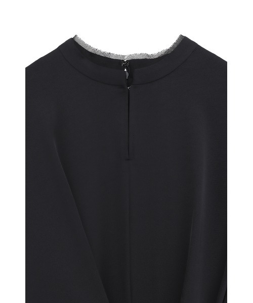 セール】STAND COLLAR WAIST TIE ONEPIECE（ワンピース）｜CLANE