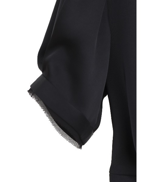 セール】STAND COLLAR WAIST TIE ONEPIECE（ワンピース）｜CLANE