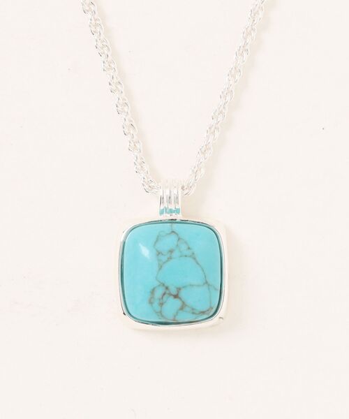 Elura（エルーラ）の「天然石モチーフネックレス/571153（ネックレス・レディース・ブルー/ネイビー・ONE SIZE）」の7枚目の写真