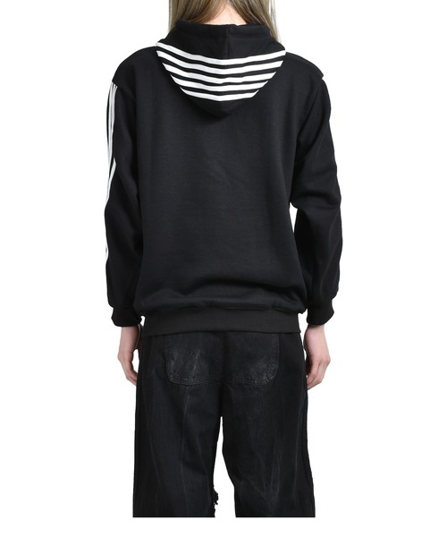 YORI SPORT 5STRIPE PRINTED HOOD ZIP-UP（パーカー）｜YORI SPORT
