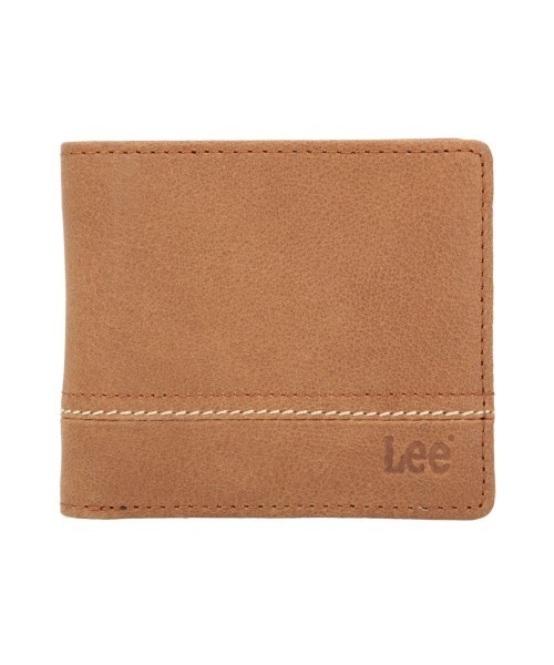 Lee(リー)の「Lee リー 0520529 二つ折り財布(財布・メンズ・ブラウン/チョコ/カーキ/ブラック・FREE)」の1枚目の写真