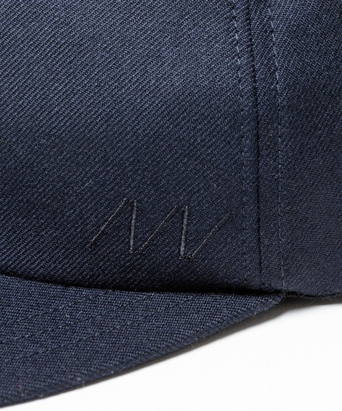 meanswhile(ミーンズワイル)の「Wool 6Panel Cap(キャップ・メンズ・チャコール/ネイビー・FREE)」の5枚目の写真