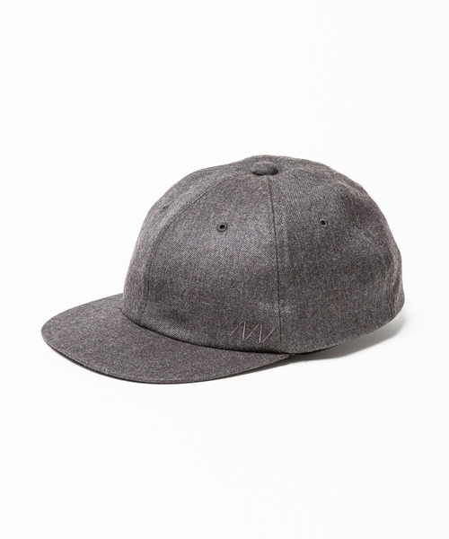 meanswhile(ミーンズワイル)の「Wool 6Panel Cap(キャップ・メンズ・チャコール/ネイビー・FREE)」の7枚目の写真