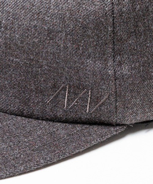 meanswhile(ミーンズワイル)の「Wool 6Panel Cap(キャップ・メンズ・チャコール/ネイビー・FREE)」の9枚目の写真