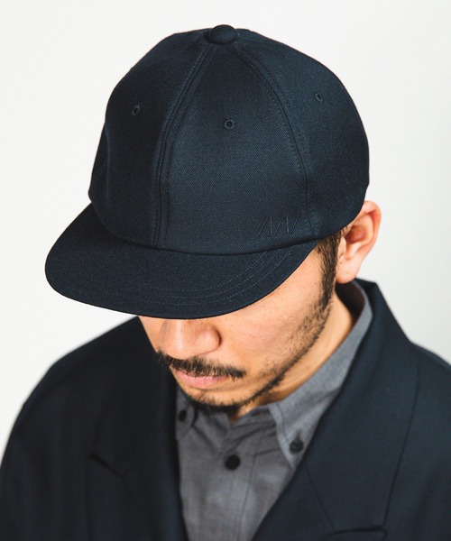 meanswhile(ミーンズワイル)の「Wool 6Panel Cap(キャップ・メンズ・チャコール/ネイビー・FREE)」の11枚目の写真