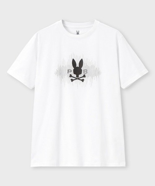 Psycho Bunny（サイコバニー）の「エンブロイダリーグラフィック Tシャツ（Tシャツ/カットソー・メンズ・ブラック/ホワイト/ダークグレー・SMALL/MEDIUM/LARGE/X-LARGE）」の10枚目の写真