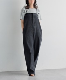 [低身長/高身長向けサイズ有]デニムサロペット【オーガニックコットン】