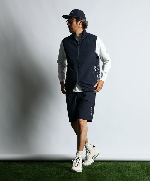 The DUFFER of ST.GEORGE(ザダファーオブセントジョージ)の「〔BLACK LABEL〕"A-PACK" SET UP RIBBED VEST:セットアップ リブネック テックベスト(ベスト・メンズ・ネイビー/ブラック・LARGE/MEDIUM)」の11枚目の写真