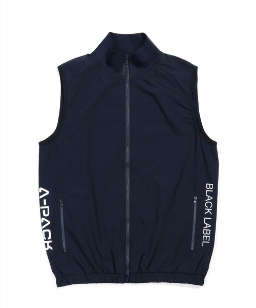 The DUFFER of ST.GEORGE(ザダファーオブセントジョージ)の「〔BLACK LABEL〕"A-PACK" SET UP RIBBED VEST:セットアップ リブネック テックベスト(ベスト・メンズ・ネイビー/ブラック・LARGE/MEDIUM)」の9枚目の写真