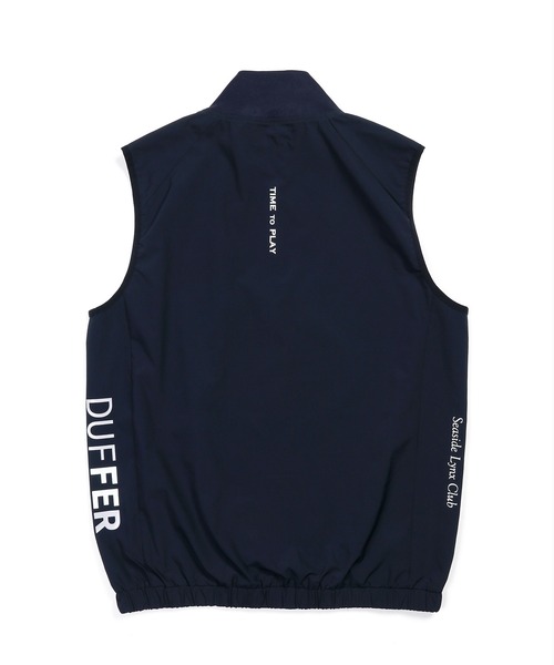 The DUFFER of ST.GEORGE(ザダファーオブセントジョージ)の「〔BLACK LABEL〕"A-PACK" SET UP RIBBED VEST:セットアップ リブネック テックベスト(ベスト・メンズ・ネイビー/ブラック・LARGE/MEDIUM)」の10枚目の写真
