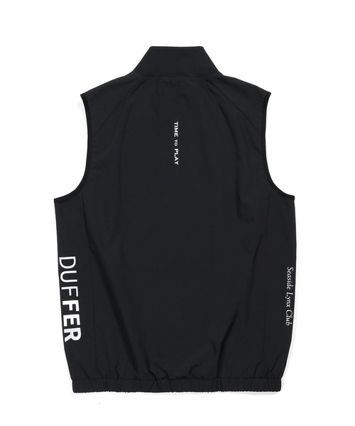 The DUFFER of ST.GEORGE(ザダファーオブセントジョージ)の「〔BLACK LABEL〕"A-PACK" SET UP RIBBED VEST:セットアップ リブネック テックベスト(ベスト・メンズ・ネイビー/ブラック・LARGE/MEDIUM)」の8枚目の写真