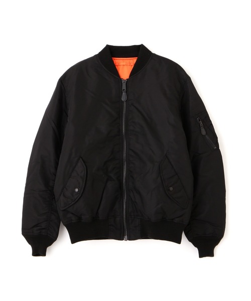 AVIREX（アヴィレックス）の「MA-1 COMMERCIAL LOGO / MA-1 コマーシャル ロゴ / フライトジャケット / AVIREX / アヴィレックス（MA-1・メンズ・セージグリーン/ブラック/タン/エンジ/シルバー・X-LARGE/MEDIUM/XX-LARGE/LARGE/XXX-LARGE）」の10枚目の写真