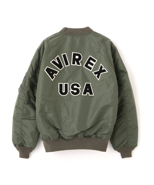 AVIREX(アヴィレックス)の「MA-1 COMMERCIAL LOGO / MA-1 コマーシャル ロゴ / フライトジャケット / AVIREX / アヴィレックス(MA-1・メンズ・セージグリーン/ブラック/タン/エンジ/シルバー・X-LARGE/MEDIUM/XX-LARGE/LARGE/XXX-LARGE)」の21枚目の写真