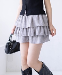 clear | フリルショートパンツ[バレエコア ガーリー フリル]≪再入荷≫(その他パンツ)