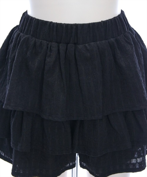 clear（クリア）の「フリルショートパンツ[バレエコア ガーリー フリル]≪再入荷≫（その他パンツ・レディース・オフホワイト/ブラック/ブラウン/グレー・F）」の14枚目の写真