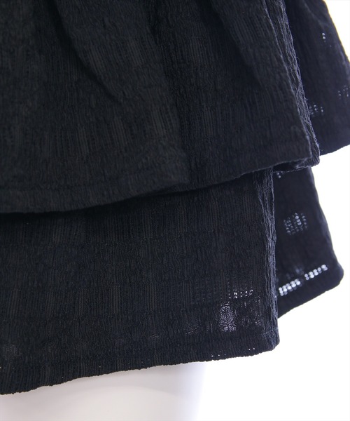 clear（クリア）の「フリルショートパンツ[バレエコア ガーリー フリル]≪再入荷≫（その他パンツ・レディース・オフホワイト/ブラック/ブラウン/グレー・F）」の15枚目の写真