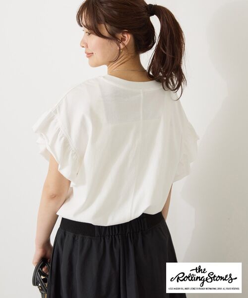 AMERICAN HOLIC(アメリカンホリック)の「【KISS/The Rolling Stones】Tシャツ(Tシャツ/カットソー・レディース・ラベンダー/ピンク/オフホワイト/チャコールグレー・M/L)」の16枚目の写真