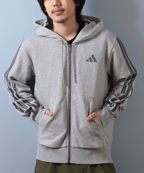 adidas/アディダス M ESS HLD FZ スウェットフーディパーカー