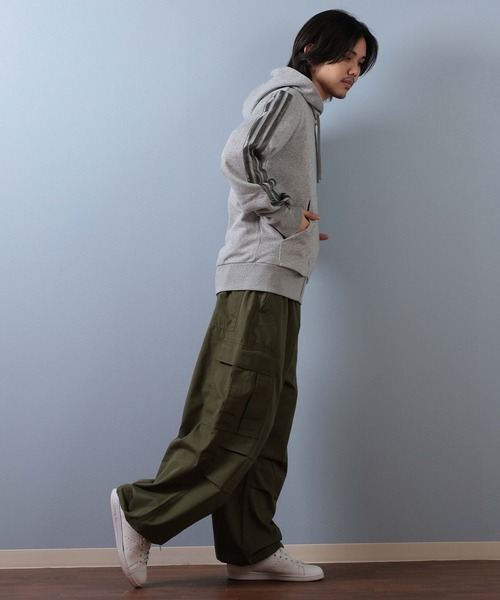 adidas/アディダス M ESS HLD FZ スウェットフーディパーカー