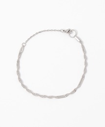 studio CLIP（スタディオクリップ）の「【daily CLIP】ステンレスツイストブレスアンクレット（ブレスレット）」