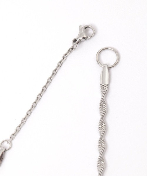 studio CLIP（スタディオクリップ）の「【daily CLIP】ステンレスツイストブレスアンクレット（ブレスレット・レディース・その他2/その他1・FREE）」の5枚目の写真