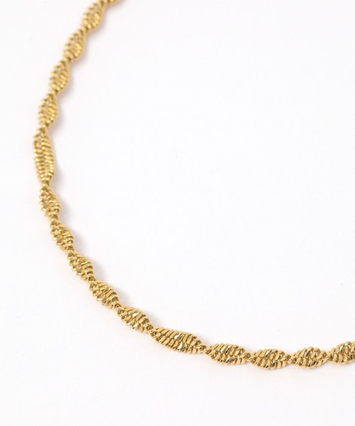 studio CLIP（スタディオクリップ）の「【daily CLIP】ステンレスツイストブレスアンクレット（ブレスレット・レディース・その他2/その他1・FREE）」の4枚目の写真