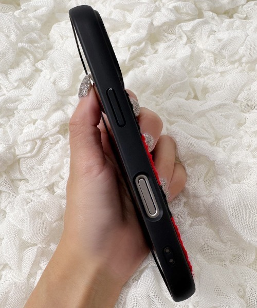 Fun & Daily(ファンアンドデイリー)の「Embroidery iPhone 15 16 17 Pro ProMax Air / アイフォン プロ プロマックス(スマホケース/カバー・レディース・ブラック/ブルー/ホワイト・iPhone 15/iPhone 16 Pro/iPhone 16/iPhone 15 Pro Max/iPhone 15 Pro/iPhone 16 Pro Max/iPhone 17/iPhone 17 Pro/iPhone 17 Pro Max/iPhone Air)」の15枚目の写真