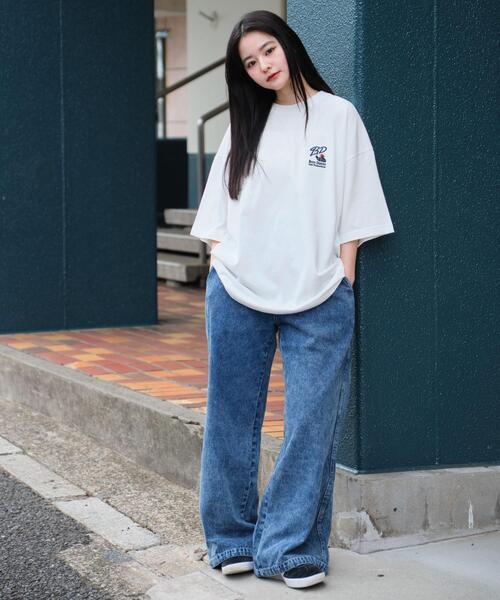 BEN DAVIS(ベンデイビス)の「∴WEGO/BENDAVIS別注クールタッチワンポイントT(Tシャツ/カットソー・メンズ・ネイビー/ブラック/ホワイト/ブラウン・LARGE/MEDIUM/SMALL)」の15枚目の写真