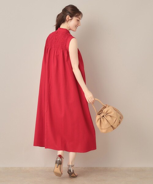couture brooch(クチュールブローチ)の「アソートシャーリングシャツワンピース(ワンピース・レディース・ブラック/ライトベージュ/レッド系/ネイビー系2・38/40)」の17枚目の写真