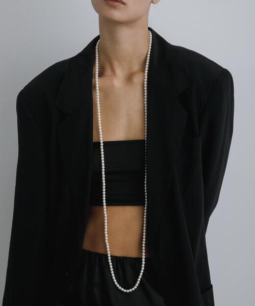 URBAN RESEARCH（アーバンリサーチ）の「decor『デコール』　6mmPearllongnecklace（ネックレス・レディース・ホワイト系その他・-）」の7枚目の写真