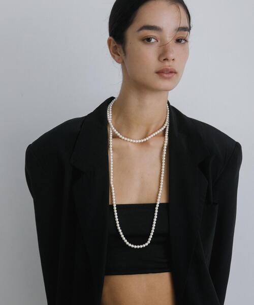 URBAN RESEARCH（アーバンリサーチ）の「decor『デコール』　6mmPearllongnecklace（ネックレス・レディース・ホワイト系その他・-）」の8枚目の写真